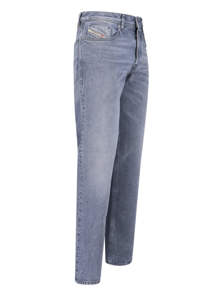 Diesel Slim-Fit Stretch Denim Jeans With Five-Pocket Design