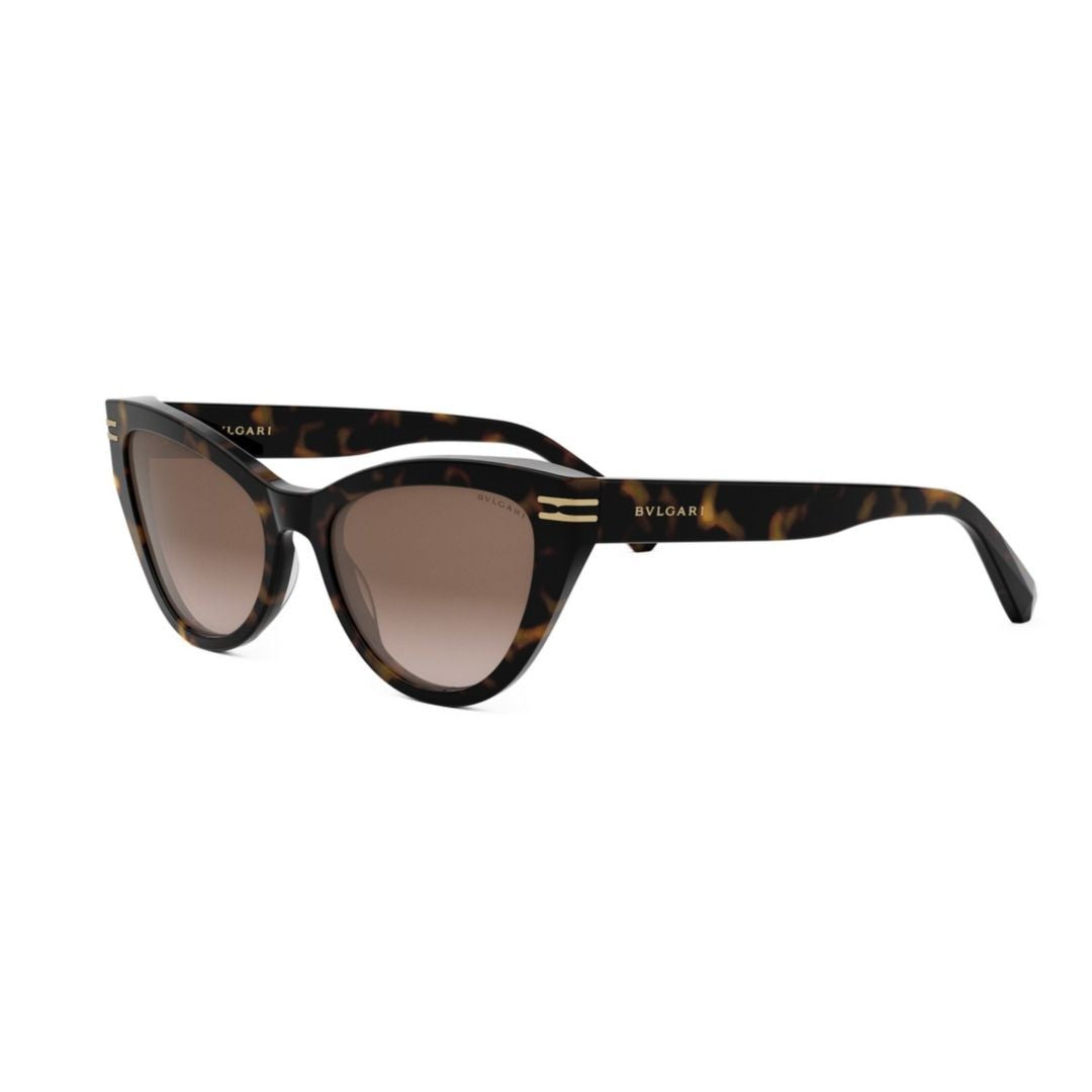 Bulgari Bv40048i Tortoiseshell Cat-Eye Sunglasses