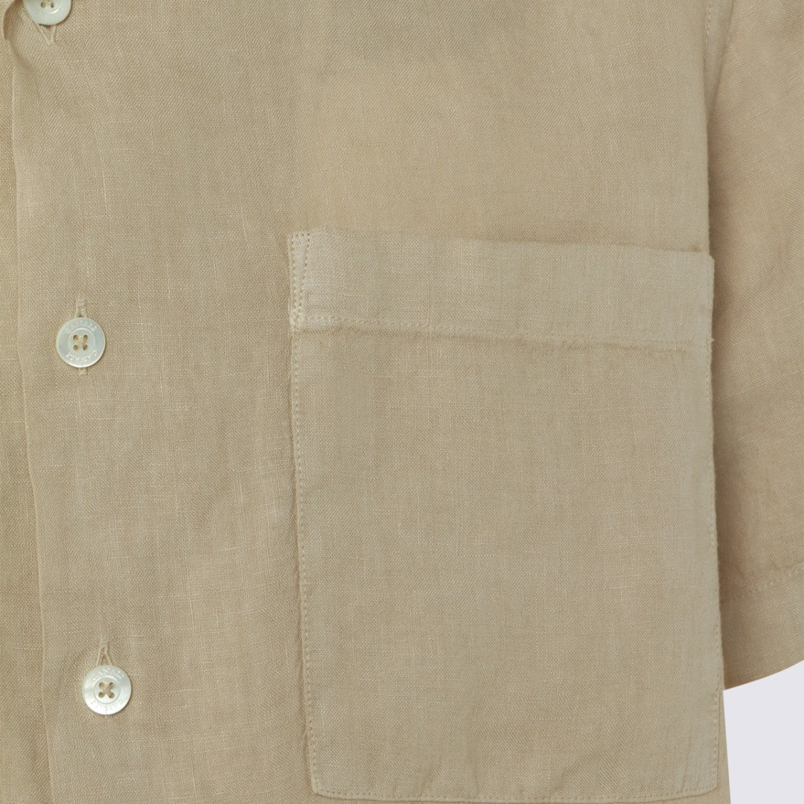 Canali Lightweight Relaxed Fit Short-Sleeved Shirt With Classic Collar