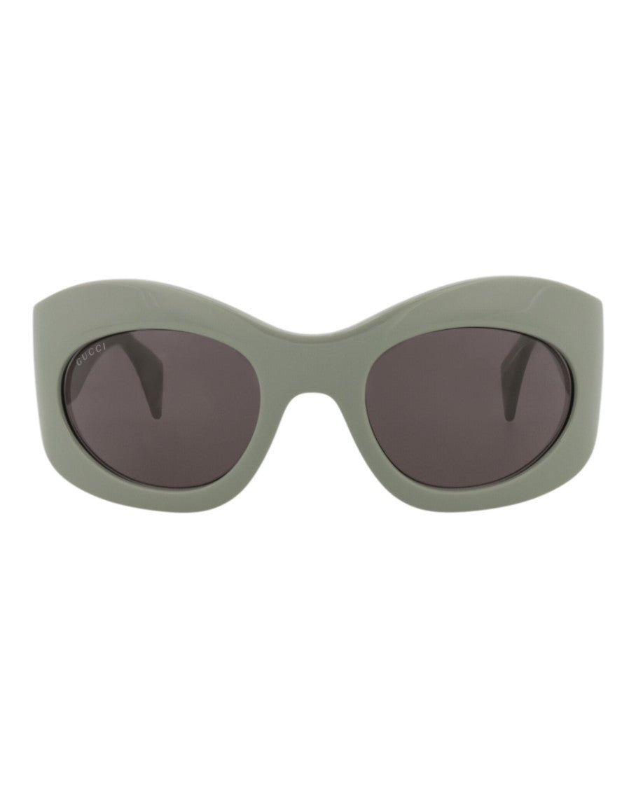 Gucci Shield-Frame Recycled Acetate Sunglasses