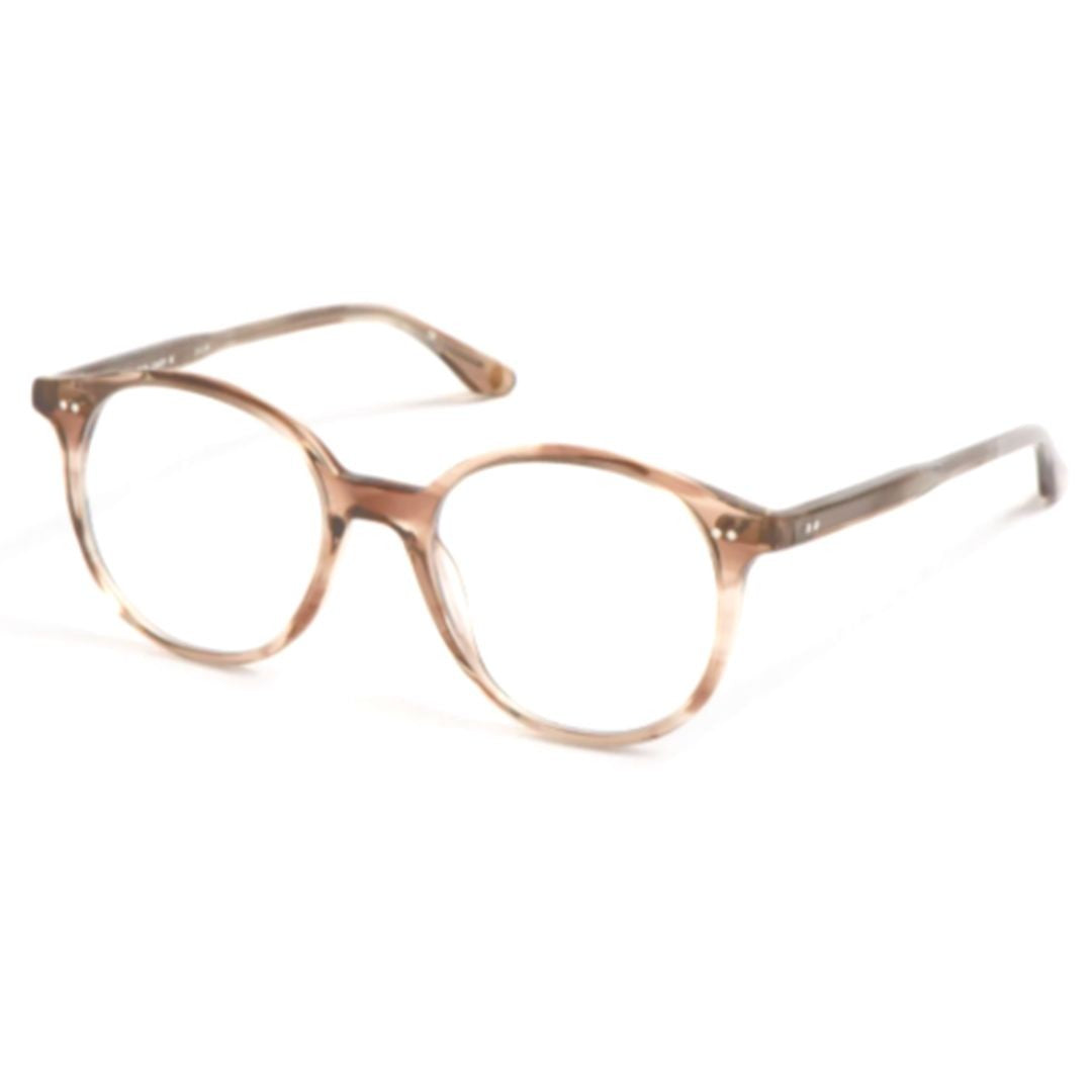 Peter And May Candy Rounded Translucent Acetate Eyeglasses In Soft Beige