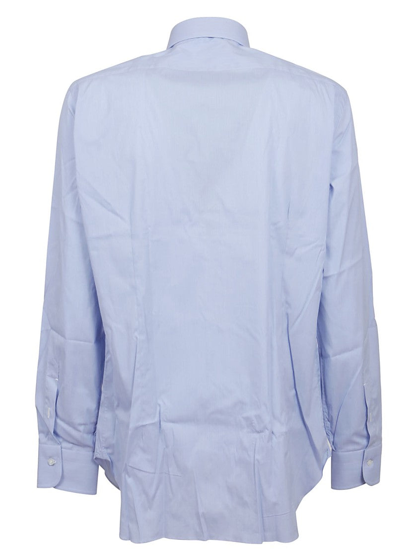 Buonamassa Long-Sleeve Button-Down Shirt With Pointed Collar