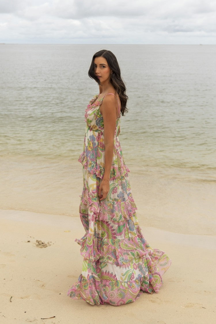 Miss June Ingrid Long Dress