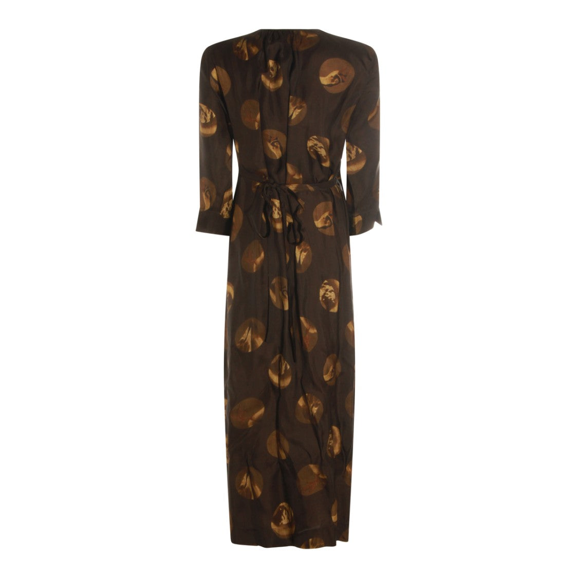 Uma Wang Brown Viscose Dress