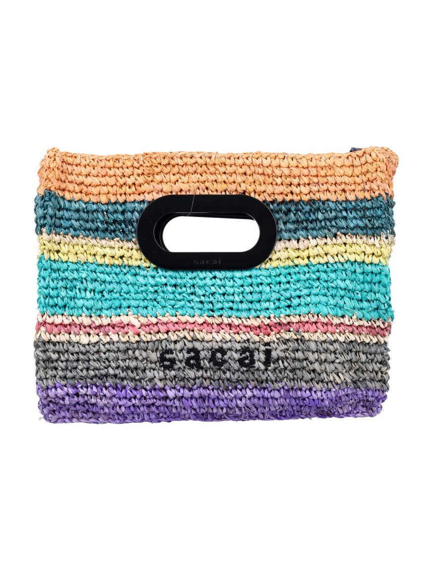 Sacai Raffia Mini Bag