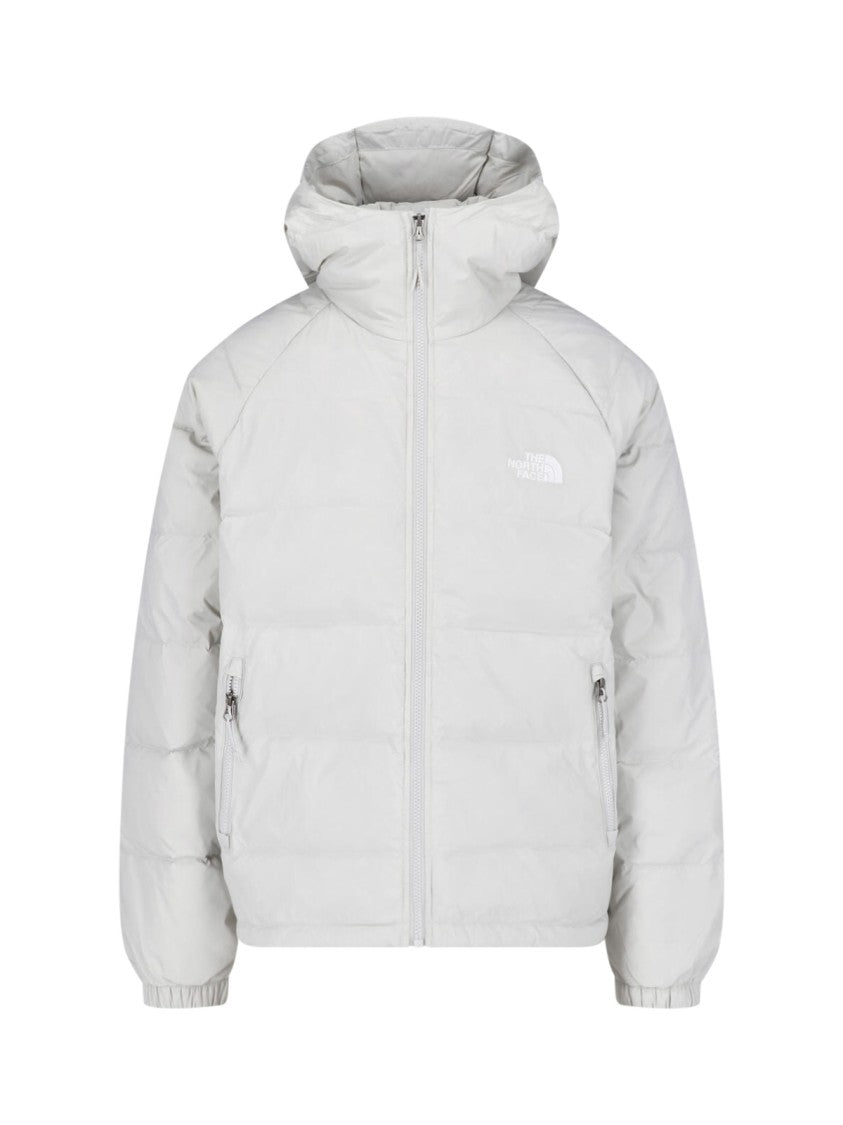 The North Face Grey Hydrenalite Waterproof Hooded Down Jacket
