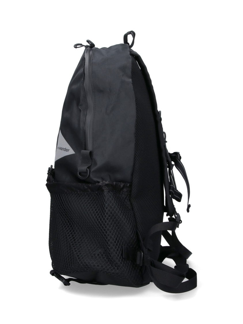And Wander "Ecopak 20L" Backpack, In Black Fabric