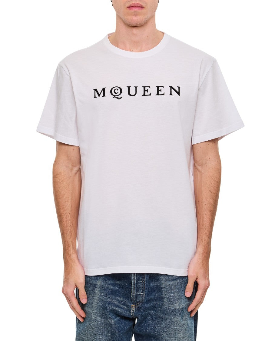 Alexander Mcqueen Crew-Neck T-Shirt With Bold Front Print