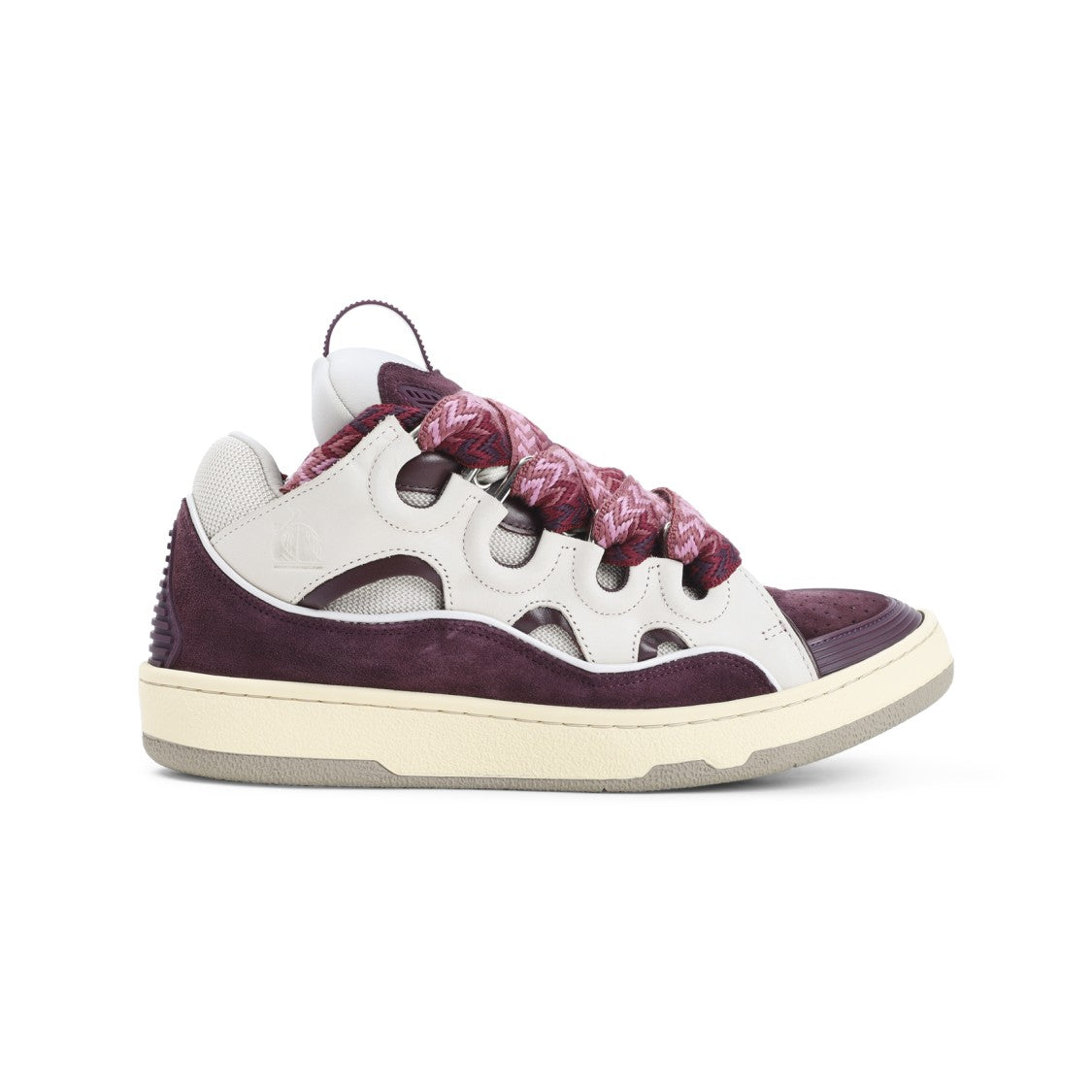 Lanvin Sneaker With Unique Leather Panels