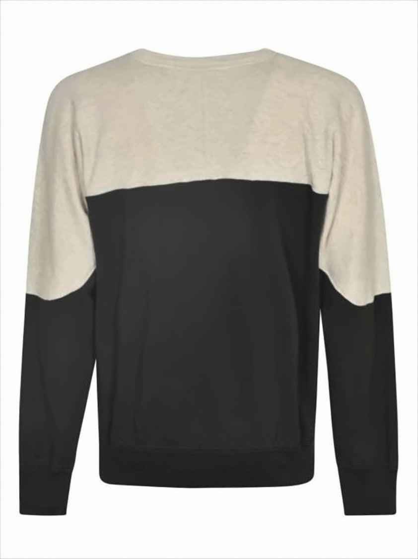 Isabel Marant Color-Blocked Long Sleeve T-Shirt With Contrasting Panels