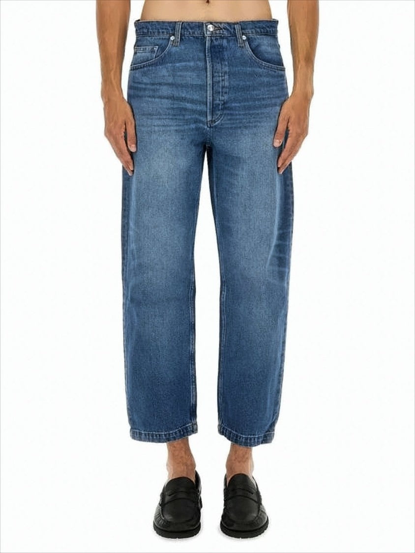 A.P.C. Relaxed Fit Straight-Leg Denim Pants