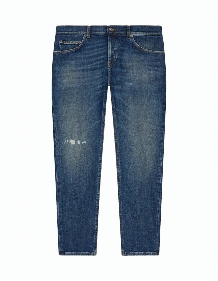 Dondup Straight-Leg Denim Jeans With Traditional Five-Pocket Design
