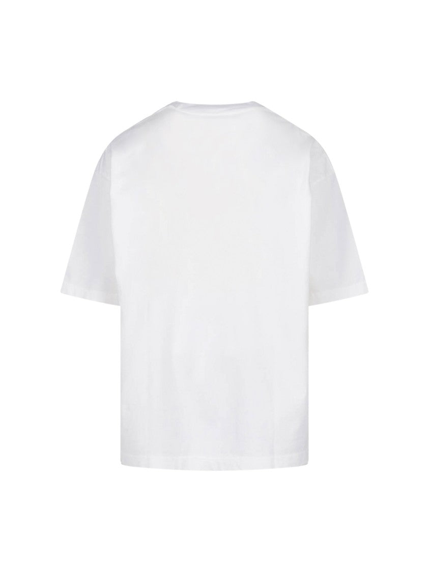 Maison Mihara Yasuhiro White Printed Cotton T-Shirt