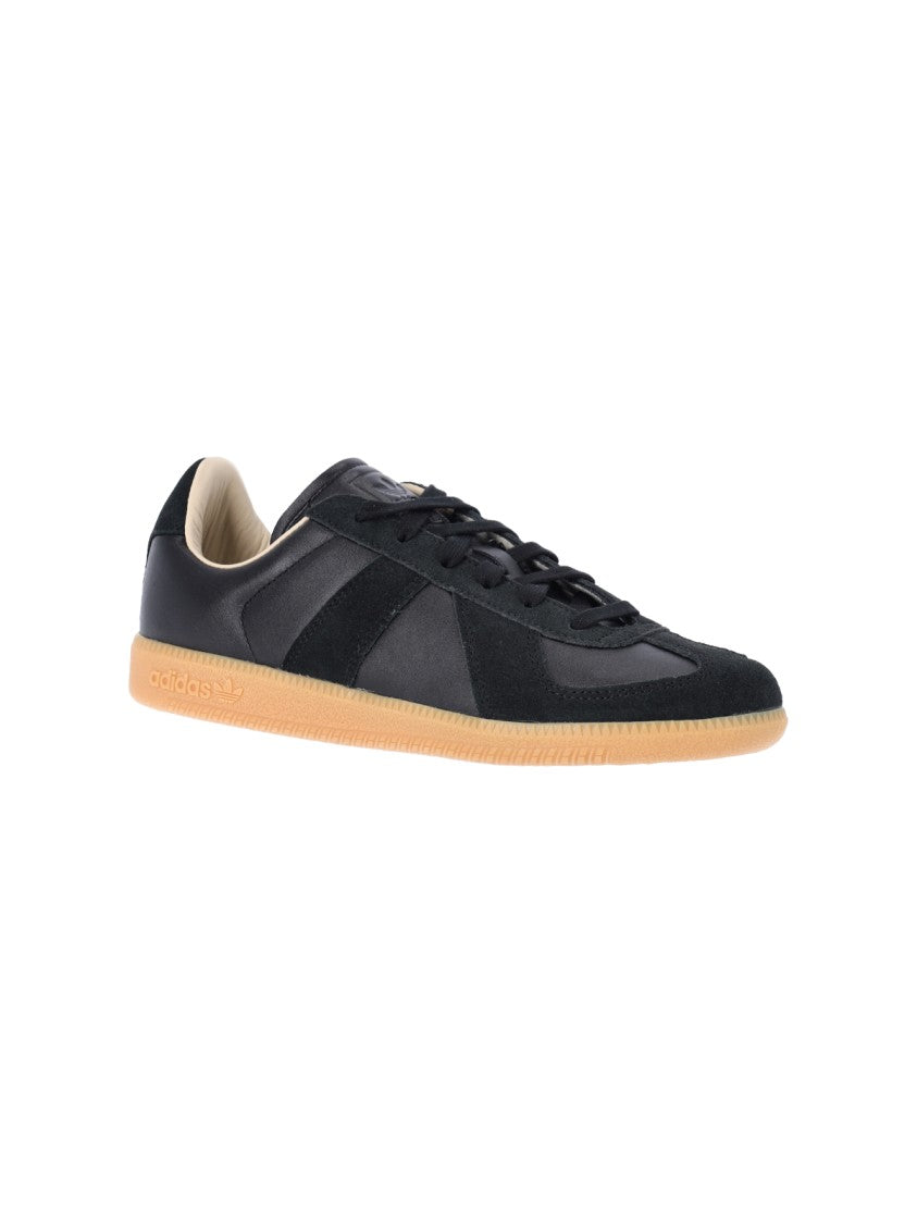 Adidas Black Leather Bw Army Sneakers