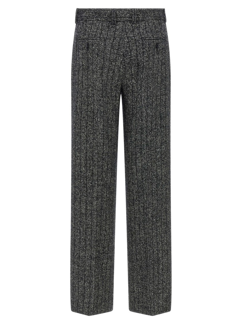Dolce & Gabbana Striped Wool Pants