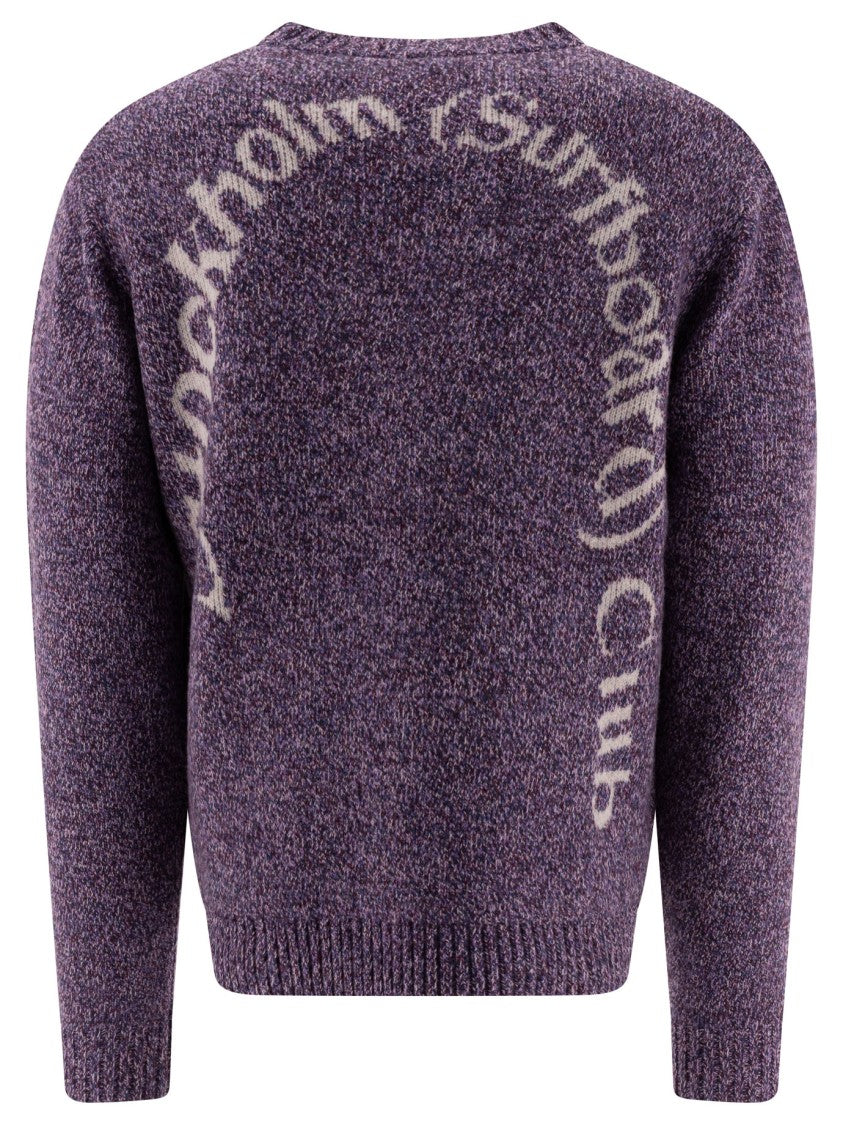Stockholm Surfboard Club Textured Mélange Knit Sweater