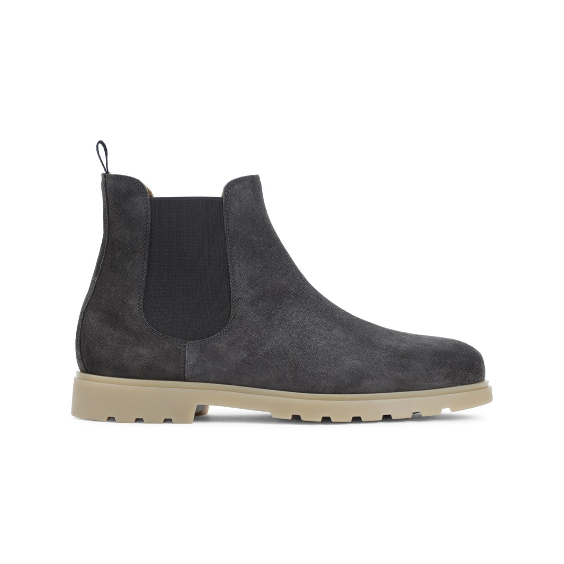 Kiton Suede Calf Leather Ankle Boots