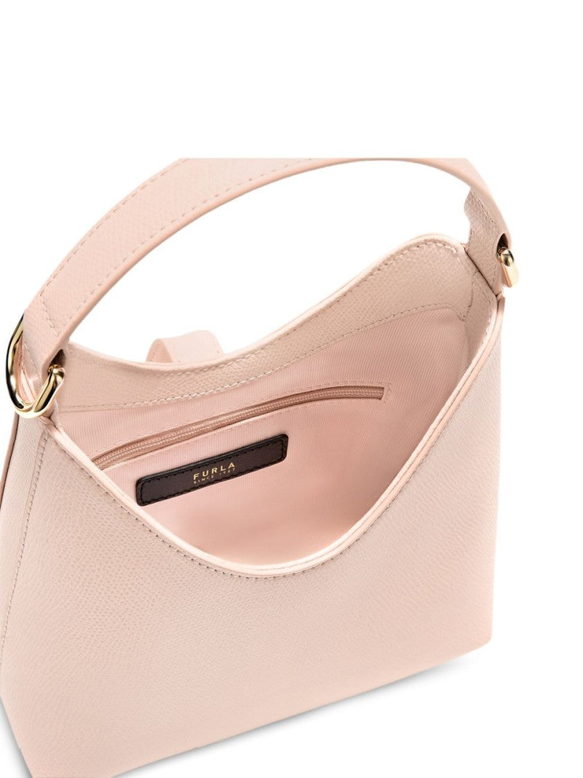 Furla Structured Handbag In Textured Leather
