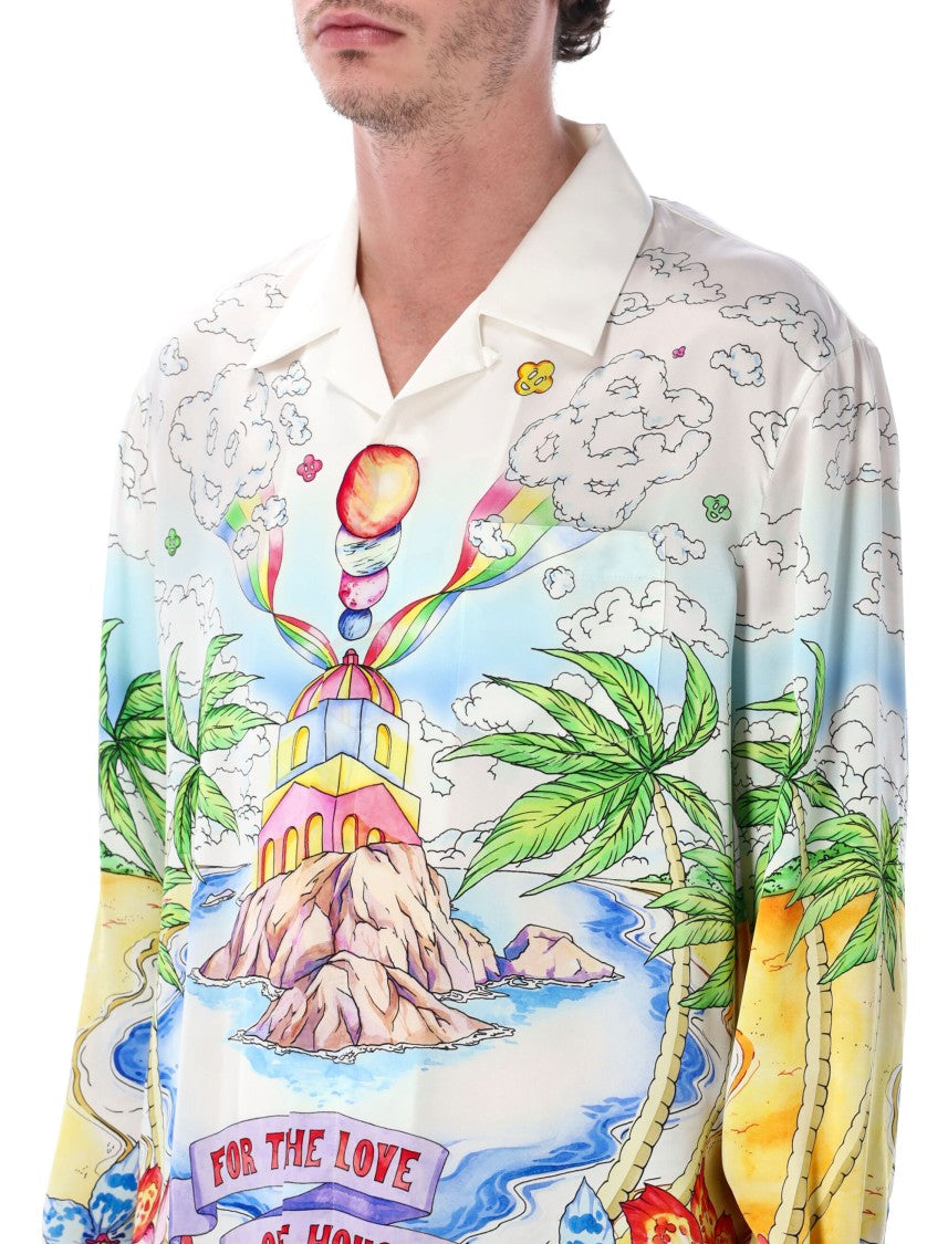 Casablanca Better Days Better Days Silk Shirt