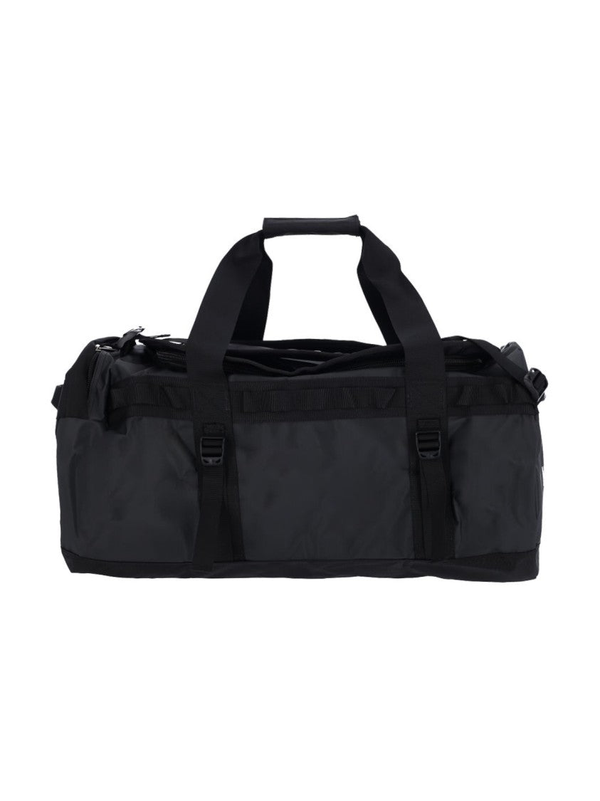 The North Face Rectangular Black Duffle Bag With Adjustable Straps