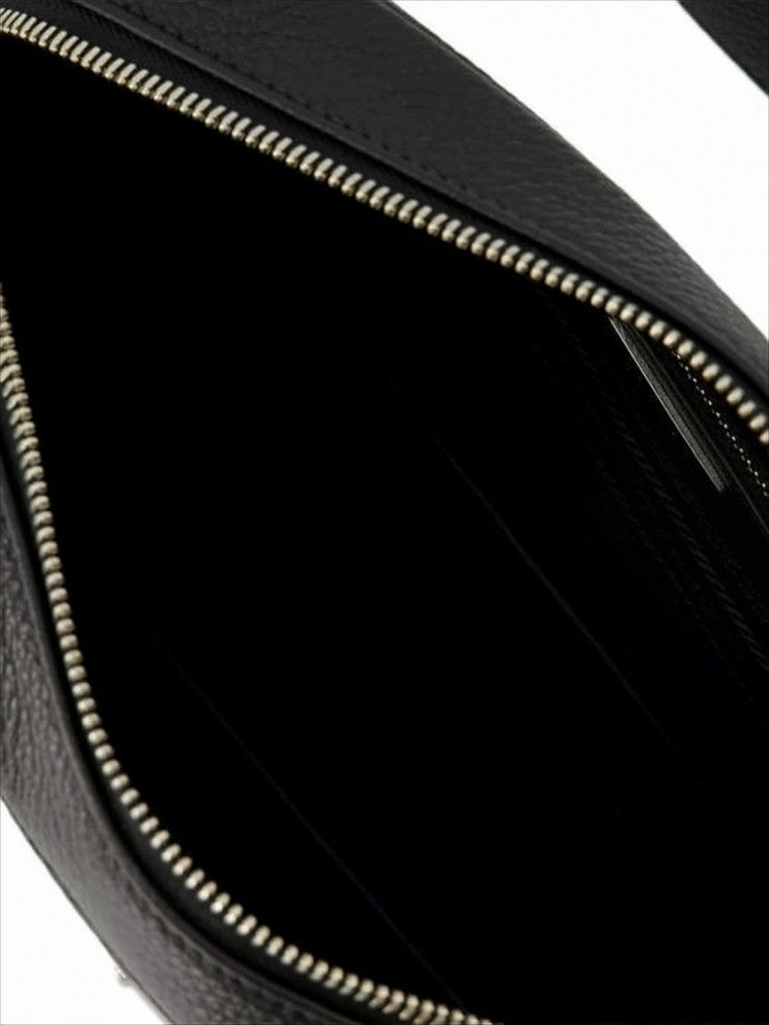 Prada Textured Calf Leather Shoulder Bag