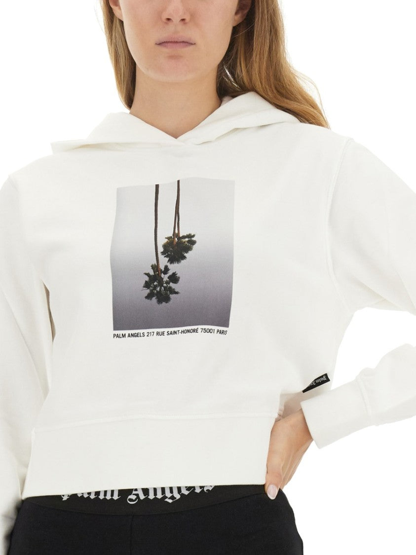 Palm Angels Sweatshirt With Logo