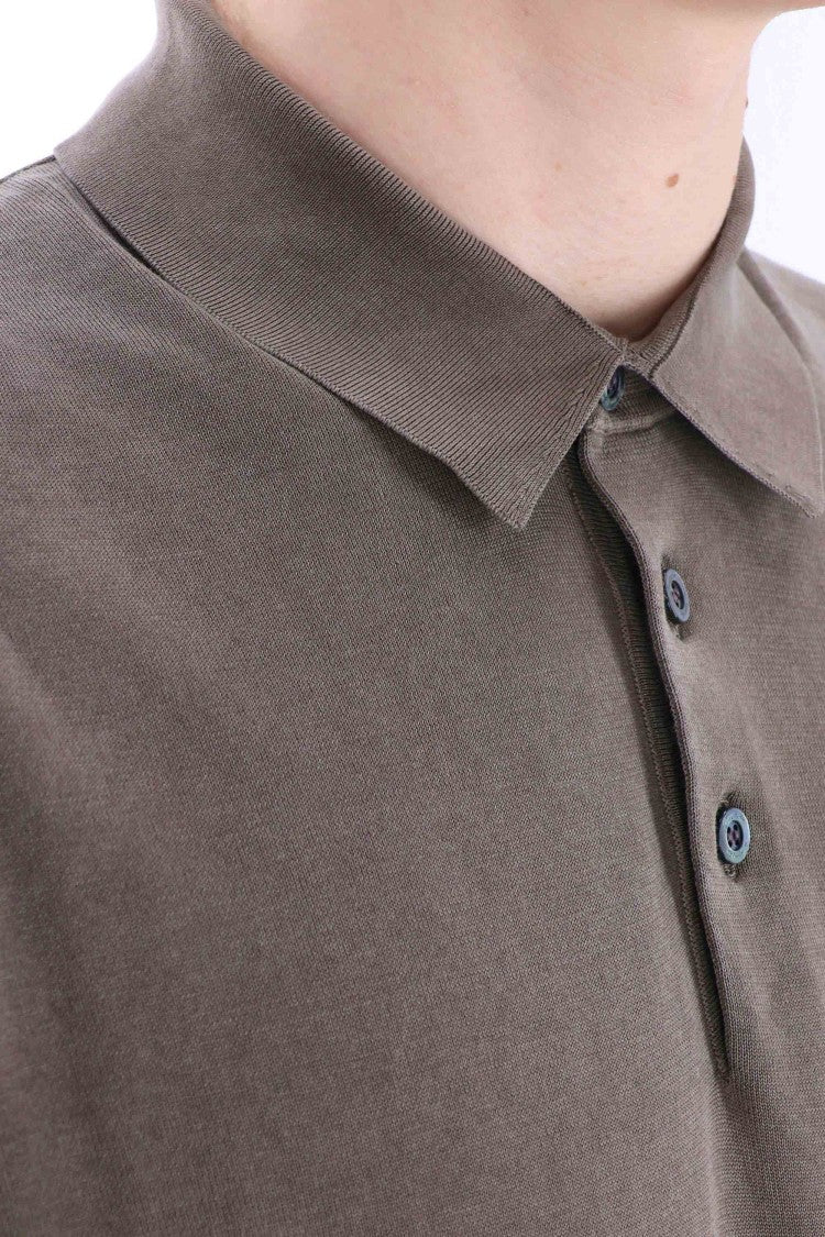 Drumohr Frosted Superlight Cotton Polo