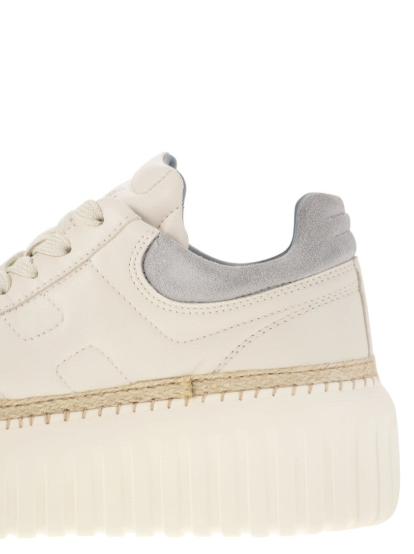 Hogan H-Stripes - Leather Trainers