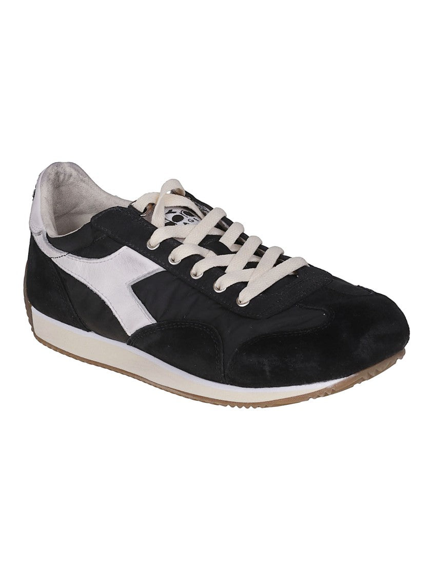 Diadora Black Equipe Vela Polyester Sneakers