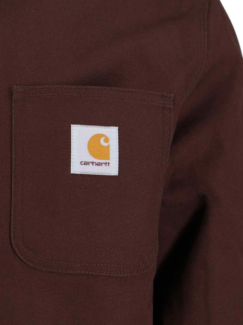 Carhartt Wip Brown Dearborn Canvas Michigan Cotton Jacket