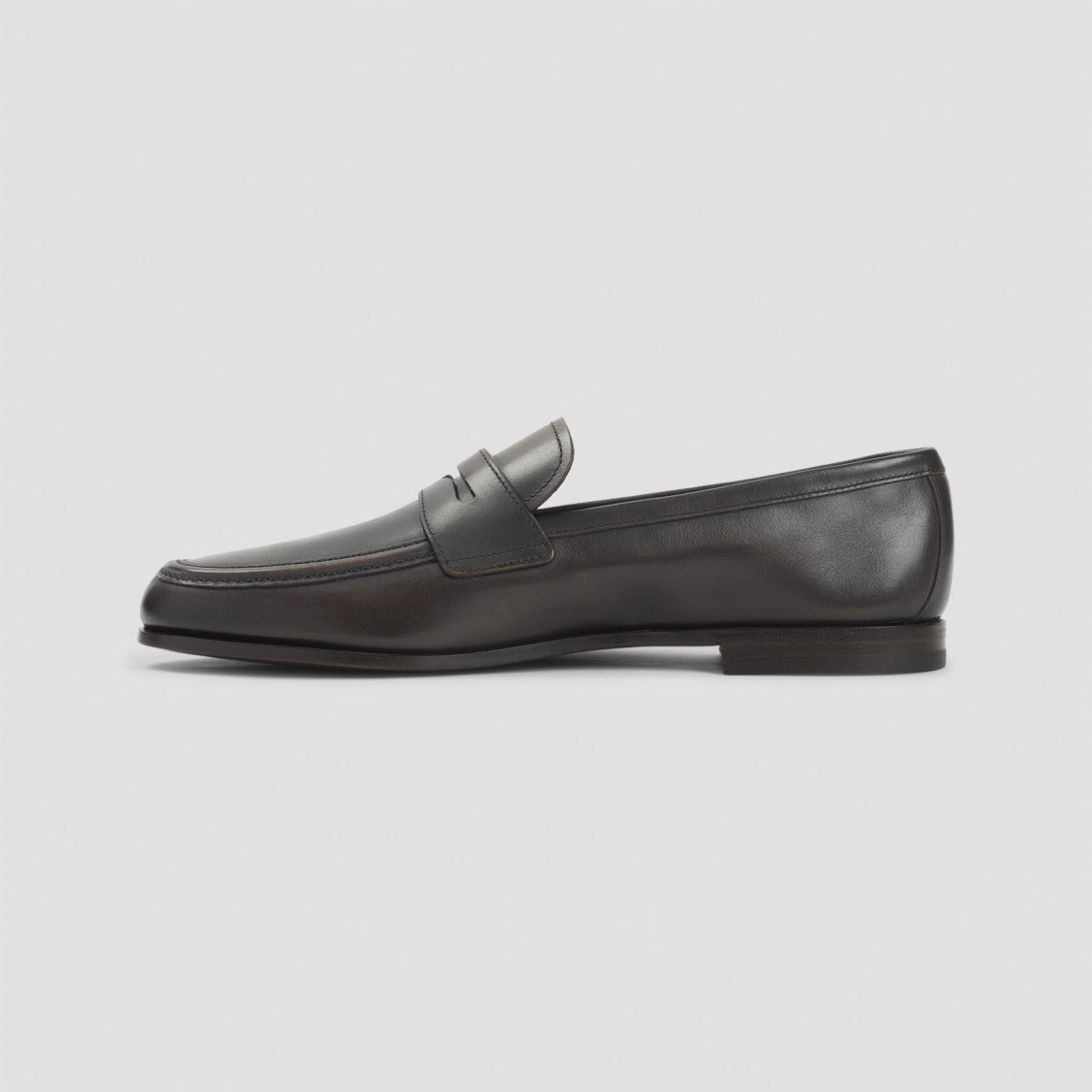 Church's Penny Strap Loafers In Polished Calf Leather