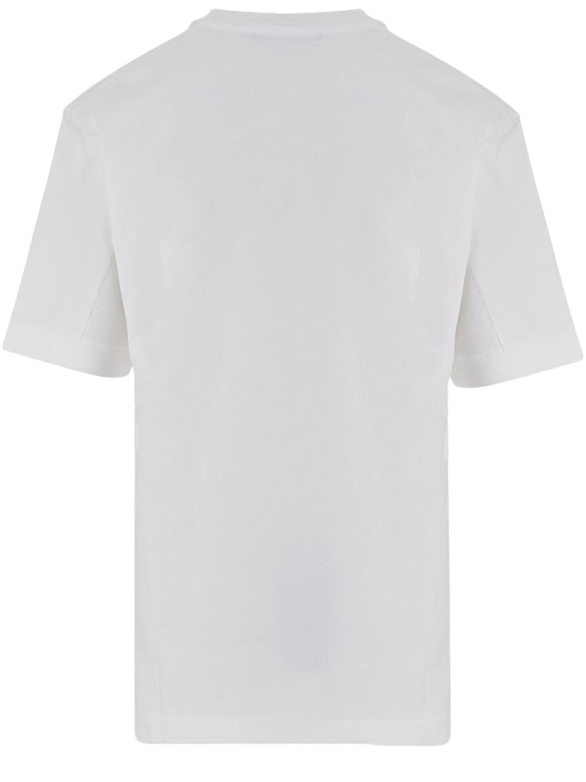 Jacquemus White Crew Neck Cotton T-Shirt