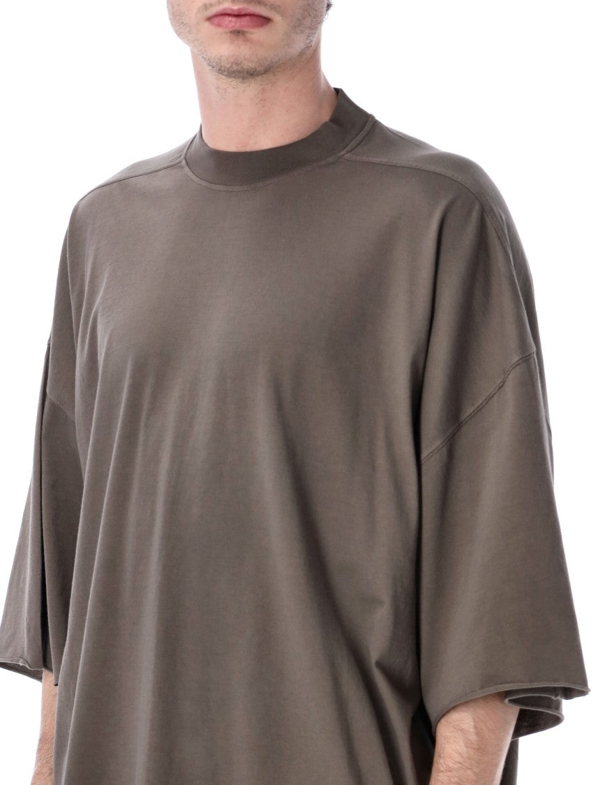 Drkshdw By Rick Owens Tommy T Oversized Cotton Jersey T-Shirt