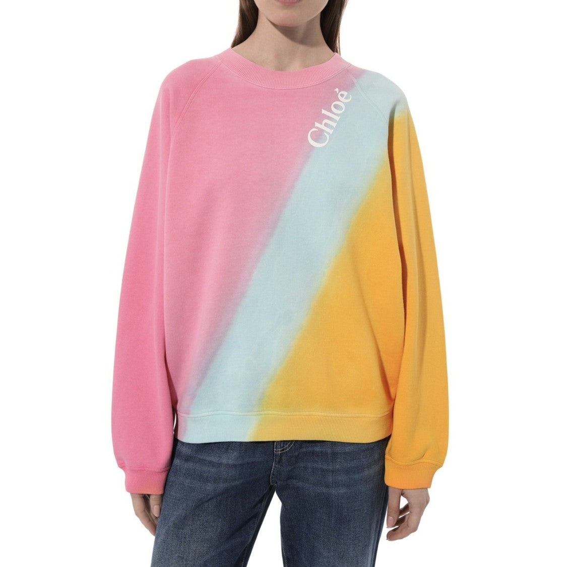 Chloé Multicolored Cotton Sweatshirt