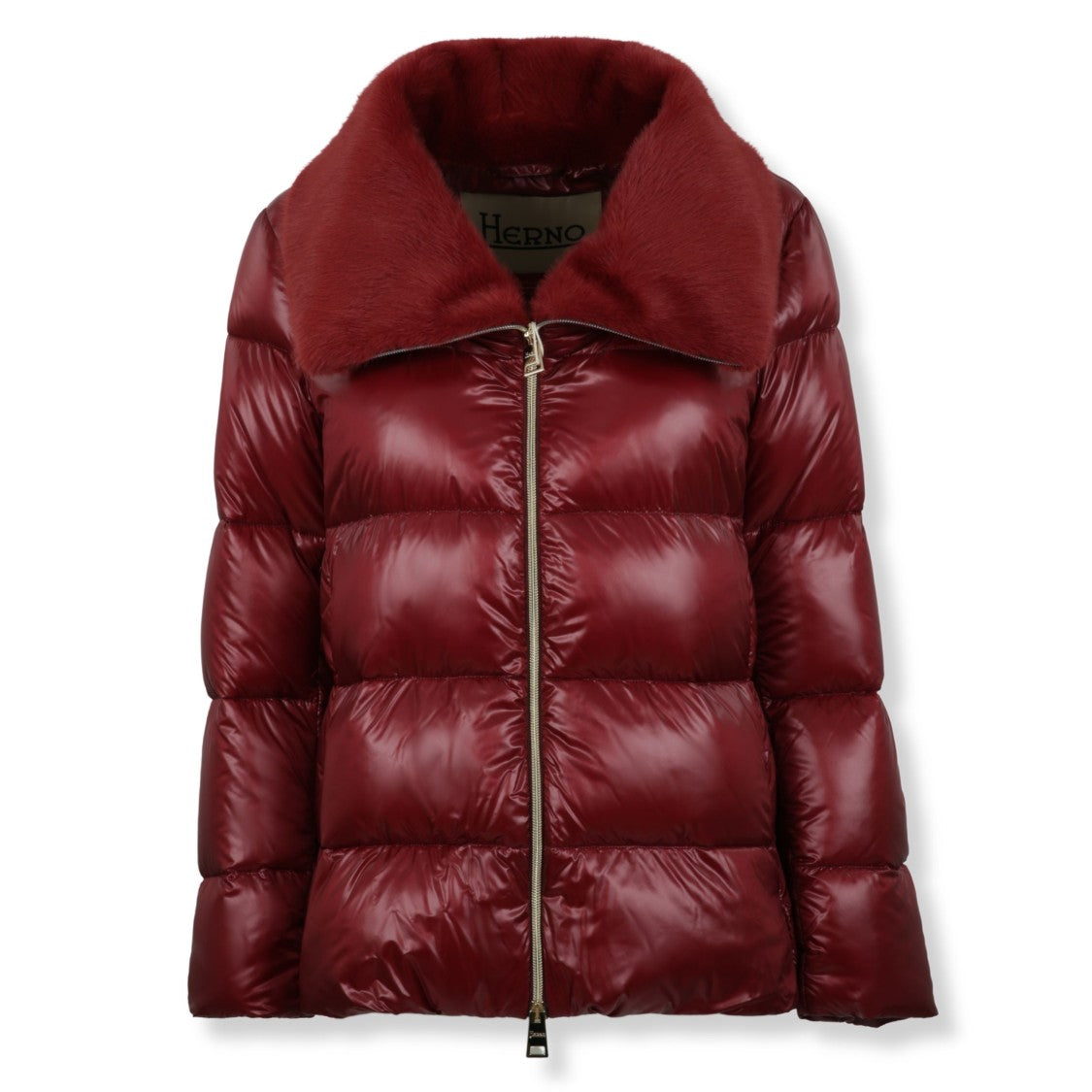 Herno Ultralight Nylon Bomber Jacket With Ribbed Details