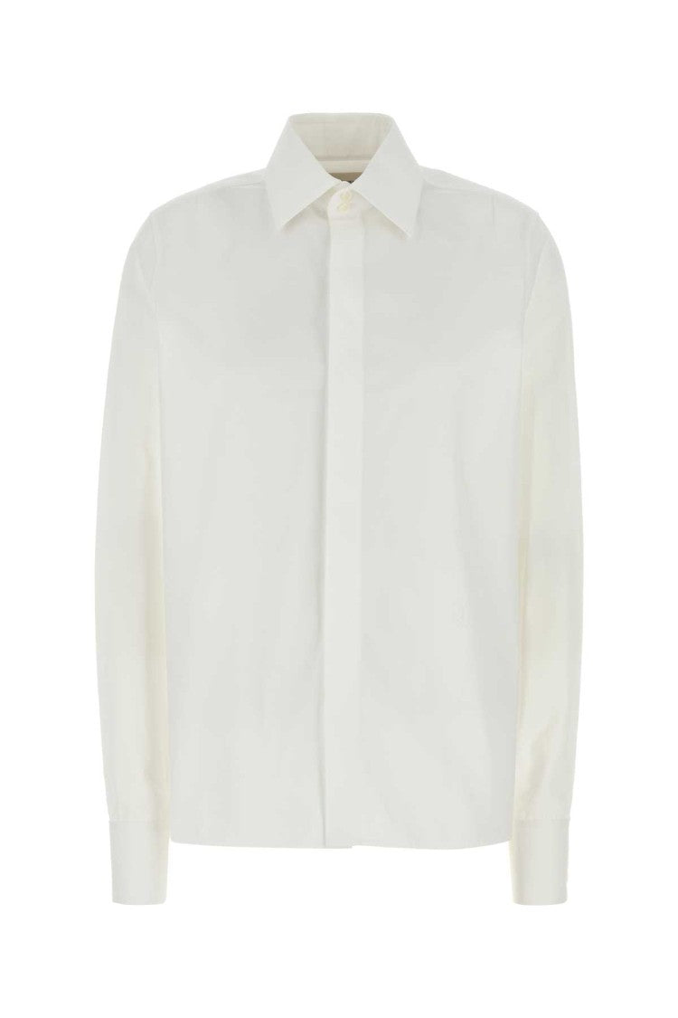 Saint Laurent White Poplin Shirt