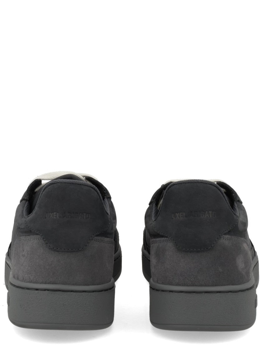 Axel Arigato Dark Grey Leather Monochromatic Sneakers