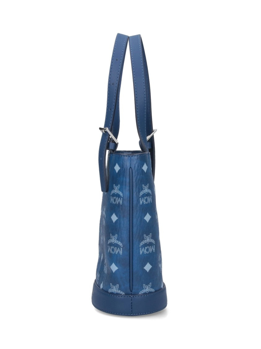 Mcm Bucket Bag "Aren" – Blue