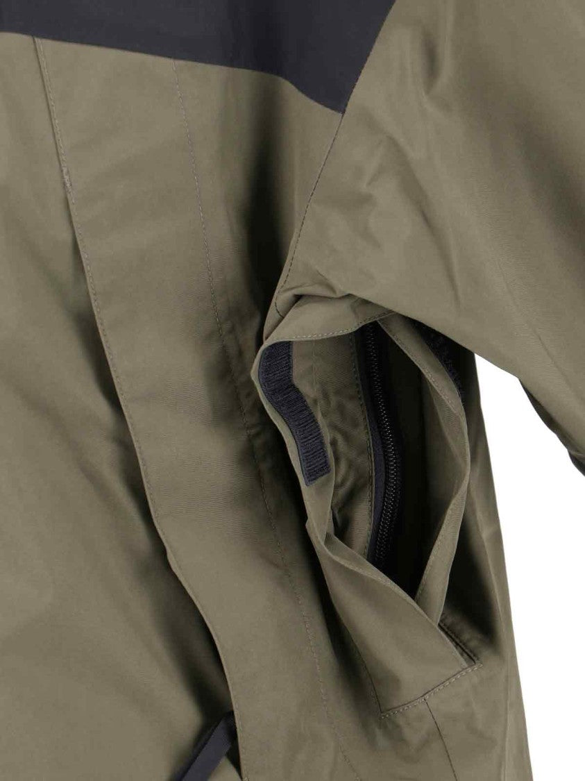 The North Face Gore-Tex® Mountain Jacket With Adjustable Hood And Contrast Embroidery