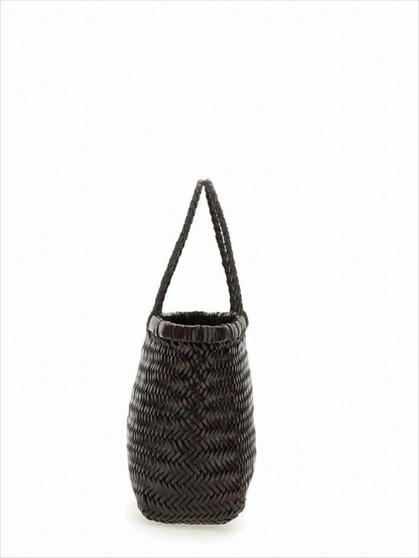 Dragon Diffusion Intricately Woven Buffalo Leather Mini Tote