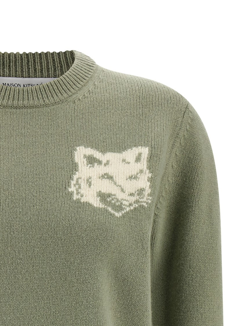 Maison Kitsuné 'Fox Head' Sweater