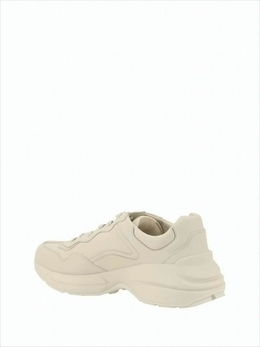 Gucci Smooth Calf Leather Low-Top Sneakers