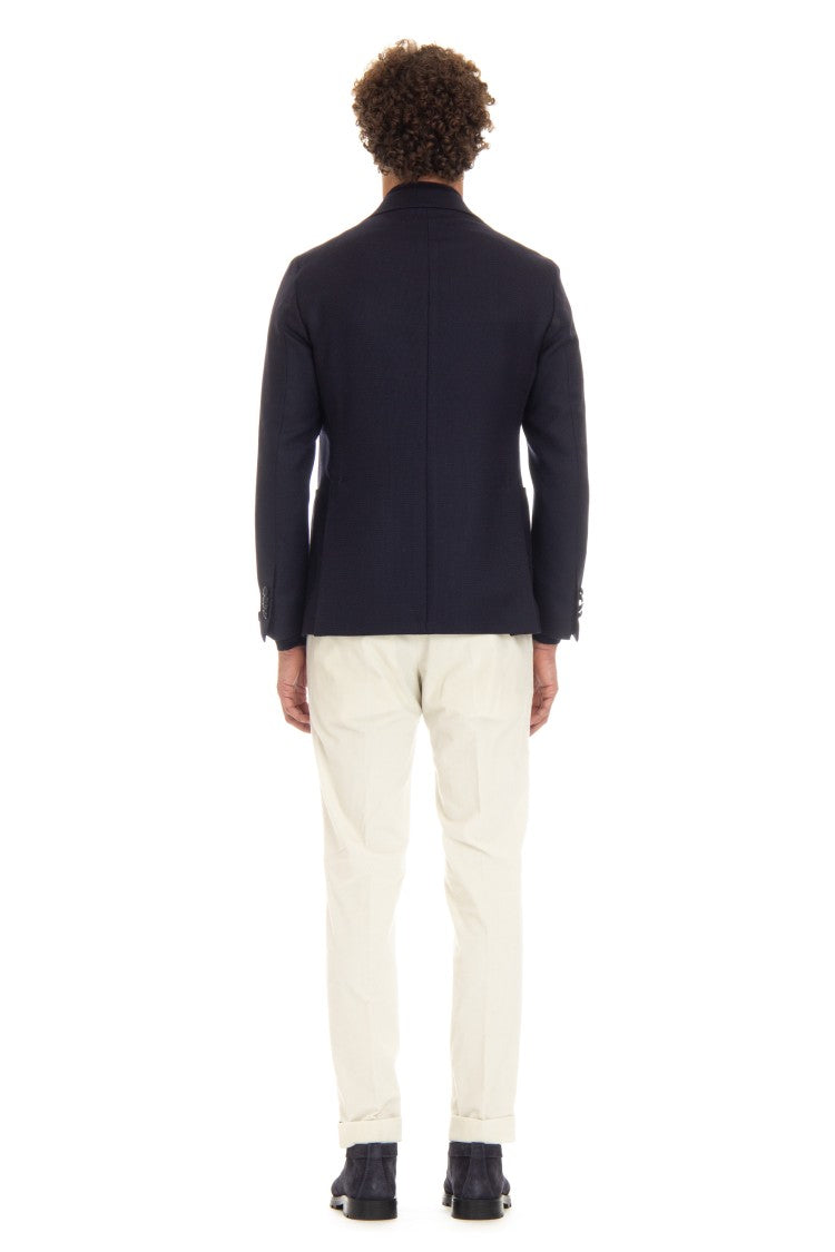 Tagliatore Textured Wool Super 100’S Montecarlo Jacket