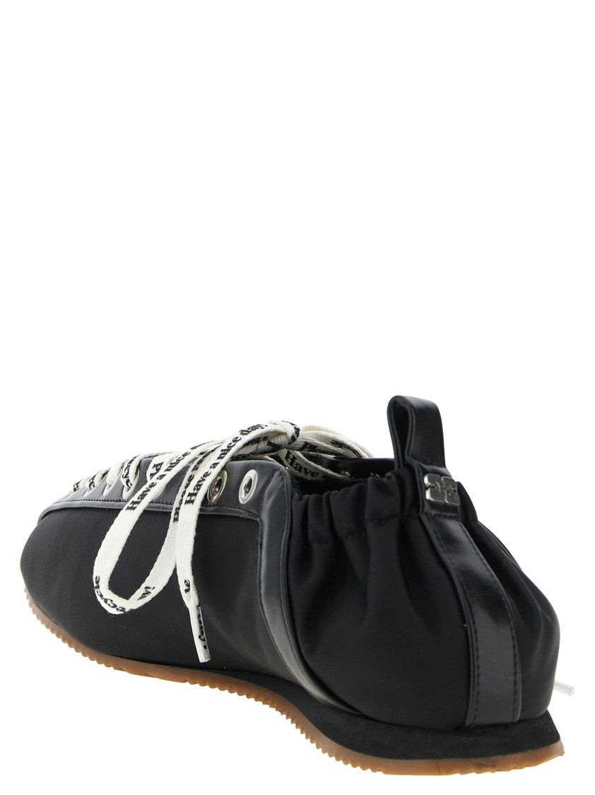 Ganni 'Sporty' Ballet Flats