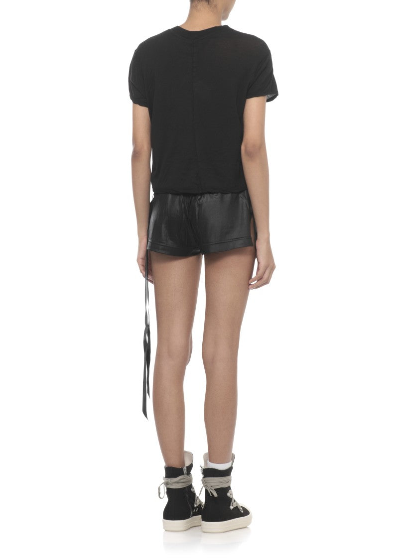 Drkshdw By Rick Owens Black Level T Cotton T-Shirt