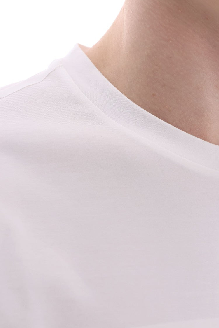 Herno Cotton T-Shirt With Thermo Taping