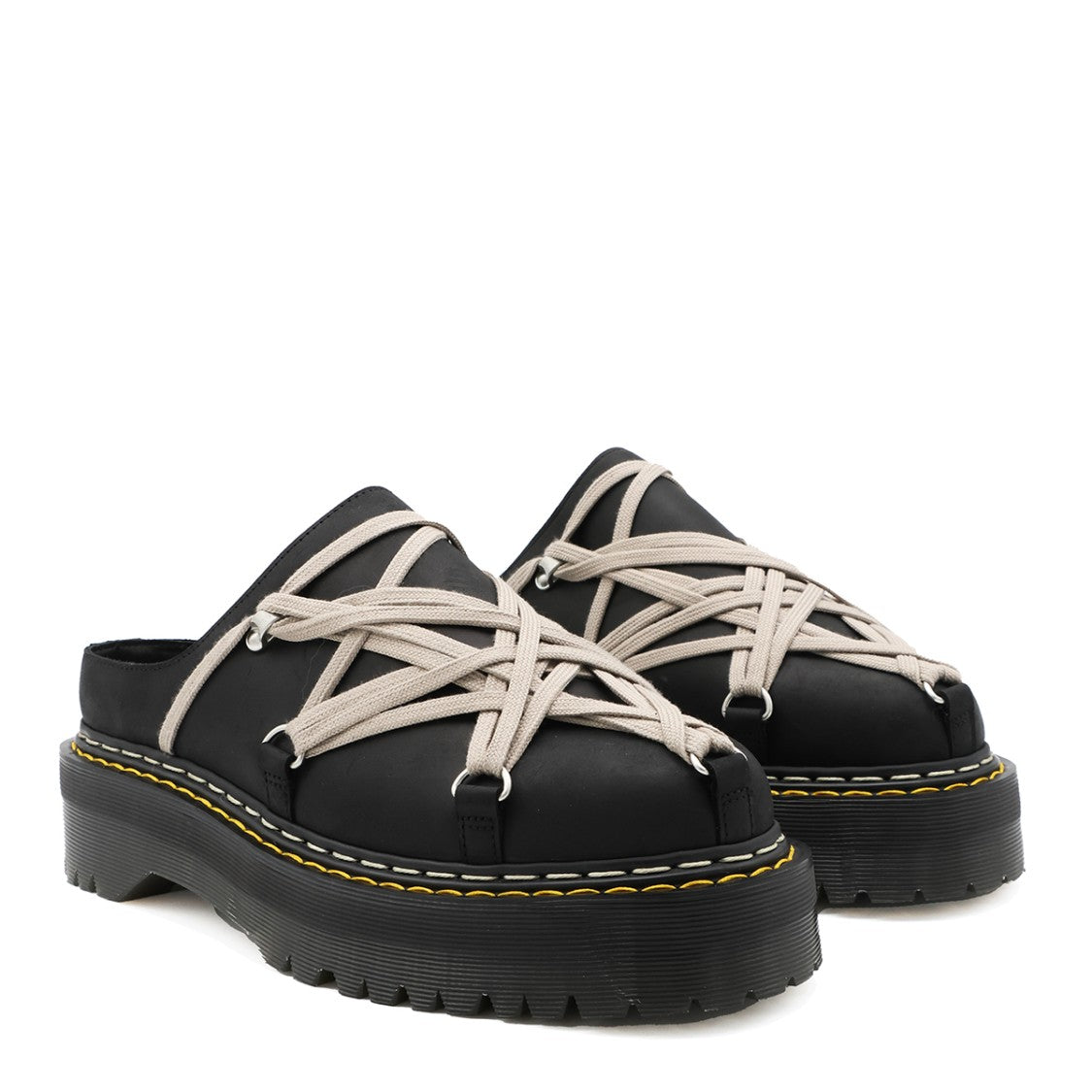 Dr. Martens X Rick Owens Chunky Crisscross Platform Sandals