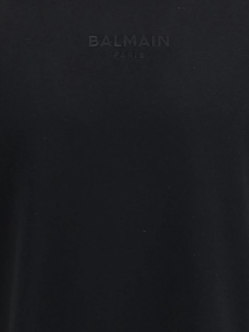 Balmain Deep Black Boxy Fit T-Shirt
