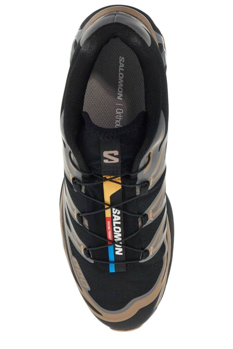 Salomon Geometric Overlay Sneakers With Quick-Pull Lace System