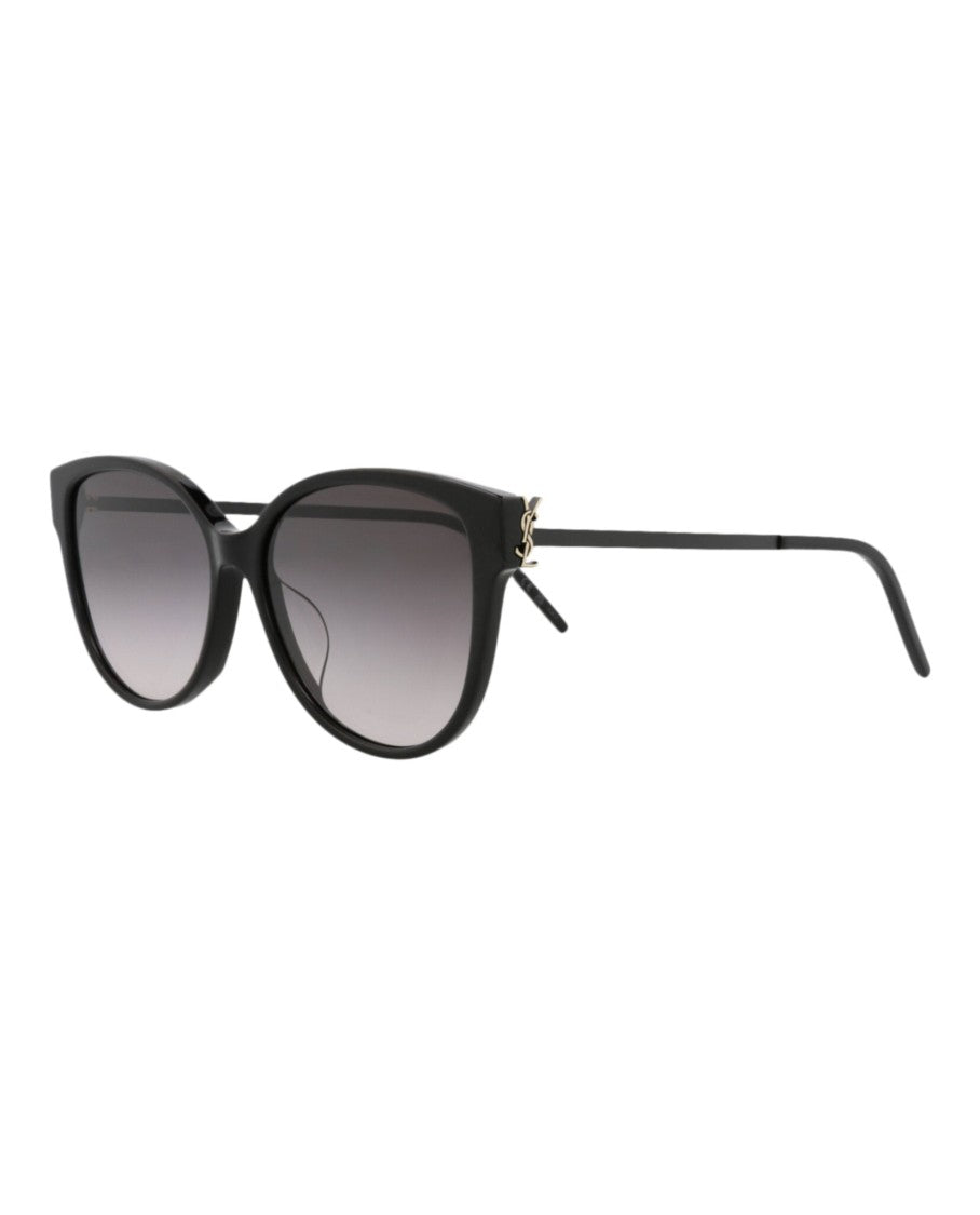 Saint Laurent Round-Frame Acetate Sunglasses